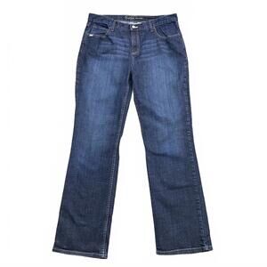 Vintage Cruel Girl Relaxed Bootcut Jeans Women's 15 Long Dark Denim Y2K